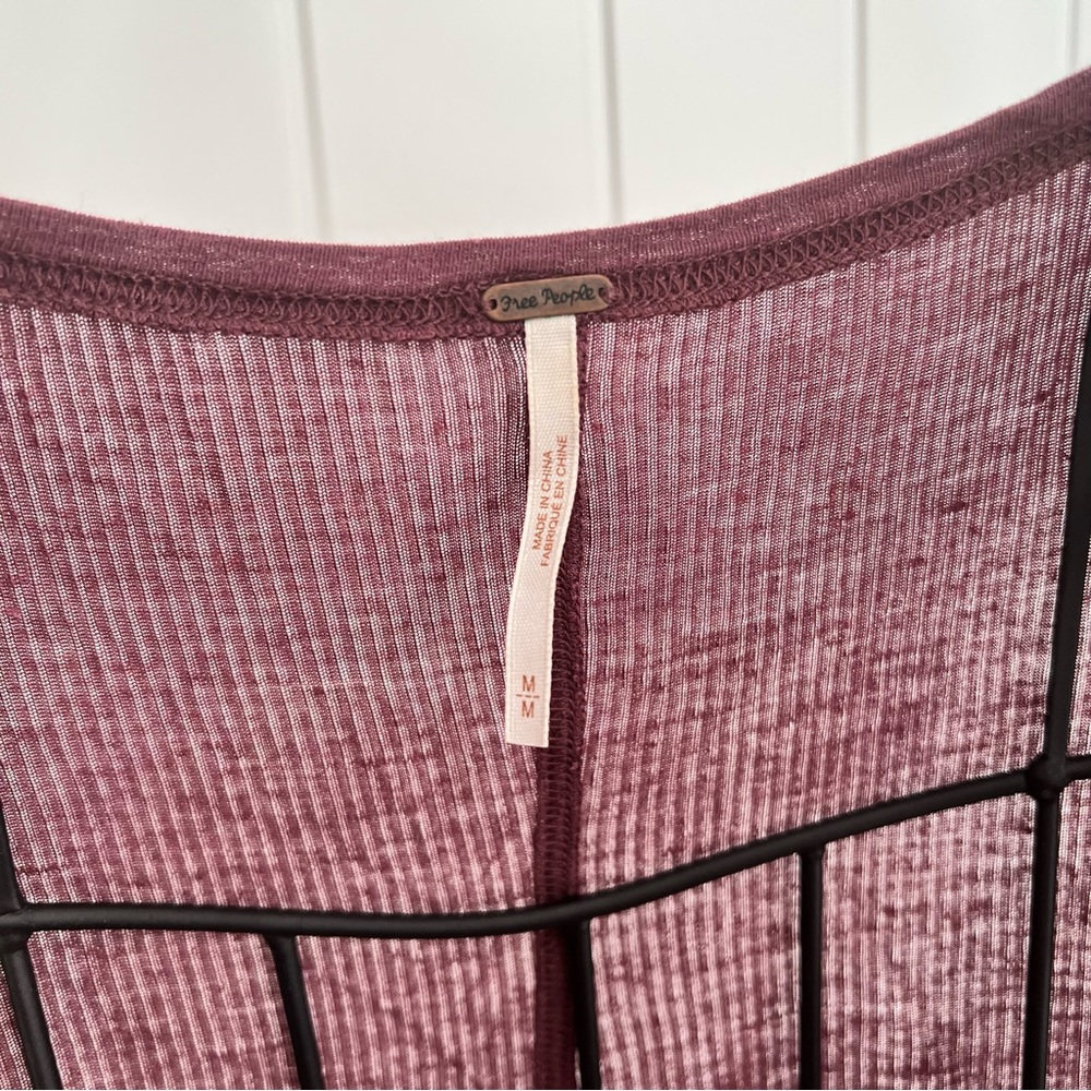 Free People Ribbed Tee - Picture 3 of 3